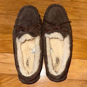 UGG Brown Slip-On Loafers